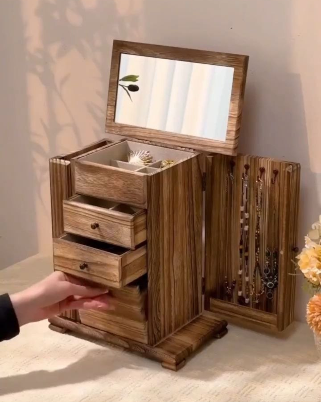 Wooden Jewelry Box